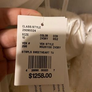 Melissa Sweet MS251130 Ivory wedding dress 10 Bret